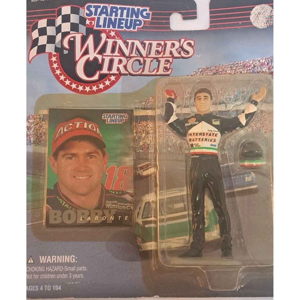 1997 Bobby Labonte #18 Starting Lineup Winner's Circle NASCAR Figure MOC